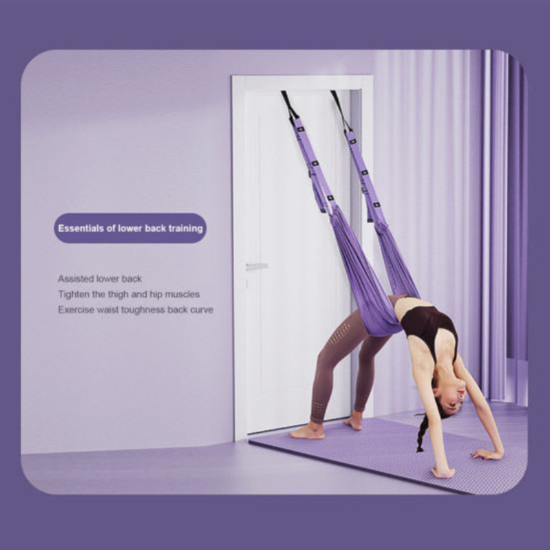 Aerial Yoga Strap Pull Rope Hammock Trainer