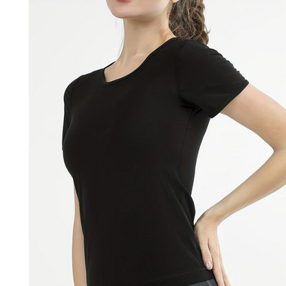 Tight Fit Sauna Sweat Workout Top