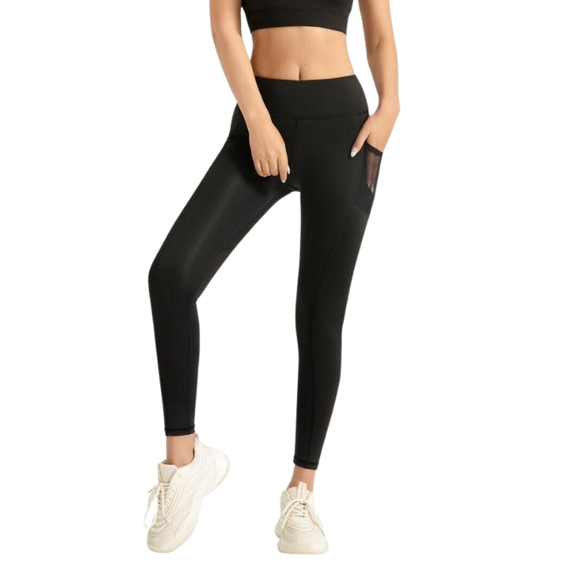 High Waist Pocket Sports Tummy Control Yoga Leggings