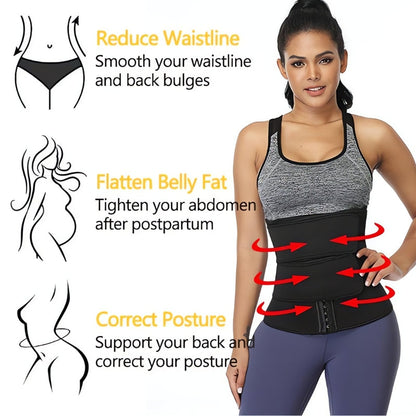 Sauna Waist Trainer Belt